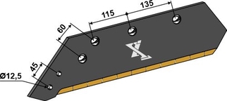 Plovskær 14"  - venstre - Extreme Carbide