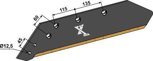 Plovskær 16" - venstre - Extreme Carbide