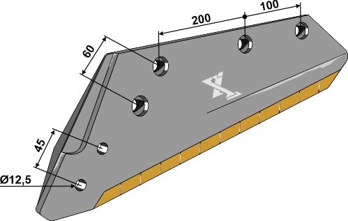 Plovskær 16" - venstre - Extreme Carbide