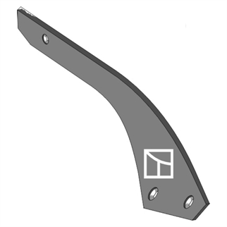 Lemken ristemuldplade nr. 4 BS42 højre 3444042 3444042