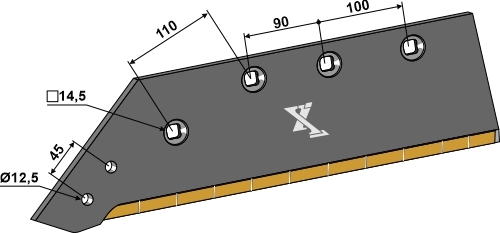 Plovskær 14\'\' - venstre - Extreme Carbide