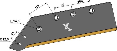 Plovskær 16" - venstre - Extreme Carbide