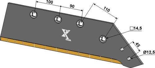 Plovskær 16" - højre - Extreme Carbide