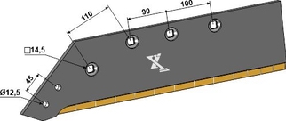 Plovskær 18" - venstre - Extreme Carbide