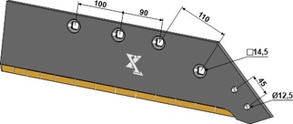 Plovskær 18" - højre - Extreme Carbide