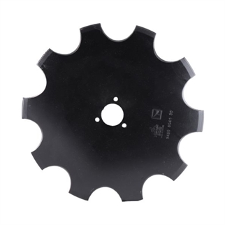 Kverneland rulleskærsplade 18" takket 056115 056115