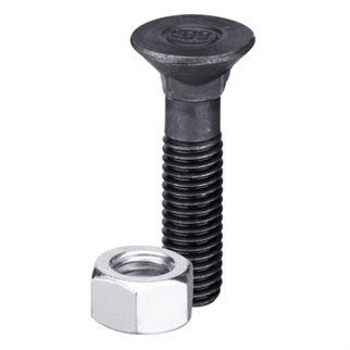 BOLT 10 X 40 MM M/FIRKANTSATS