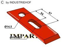 Kile 3° for holder 410 - Serie