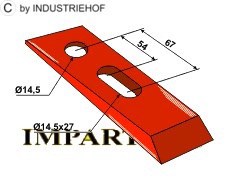 Kile 7° for holder 410-QCA-5010