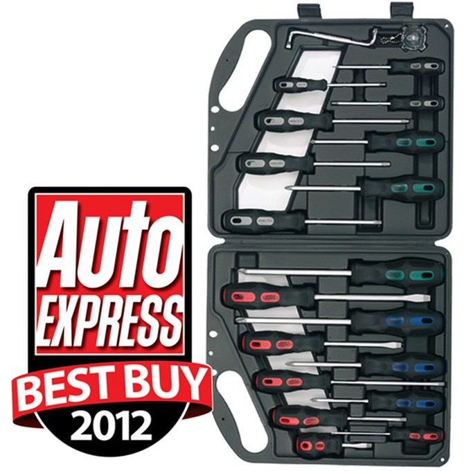 Skruetrækkersæt med 20 dele