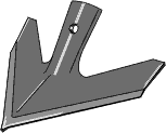 Skær 6 mm serie 410 