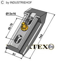 Holder komplet serie 410