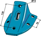 Lemken Smaragd fodstykke