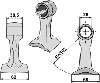 Hammerslagle Ø26,0 mm 38,5 x 62 mm R=102