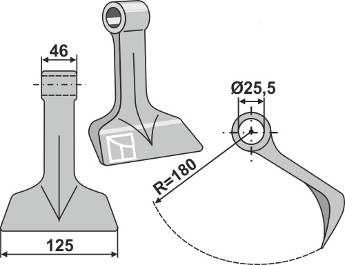 MASCHIO HAMMERSLAGLE Ø25,5