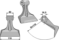 Kverneland hammerslagle