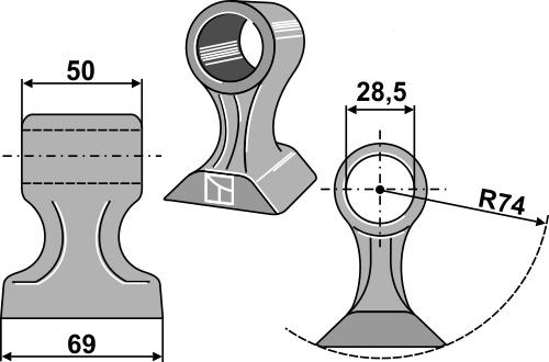 Bomford Hammerslagle 7190464