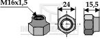 Seppi  møtrik M16X1,5 