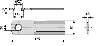 Case kniv glat 4.5 mm Ø20 mm(bøsning)