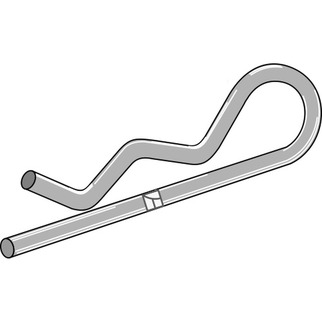 Hårnålesplitter 4 mm (30 stk)