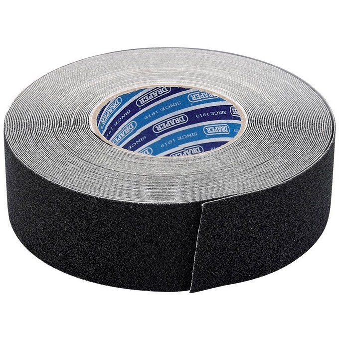 Trappetape 50 mm 18 meter sort