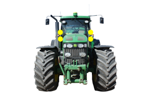 John Deere - Basis lyspakke - 7020 Serie