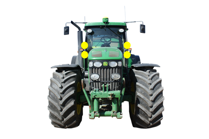 John Deere - Premium lyspakke - 7020 Serie