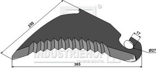 Claas kniv til presser 837779.0 (5 mm)