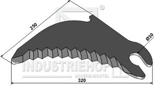 New Holland kniv til presser 84056505 (5 mm)