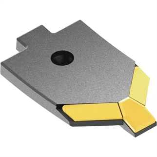 HÅRDMETAL skærspids 215x120x18mm , passende til Lemken 3374388, Amazone  XL018