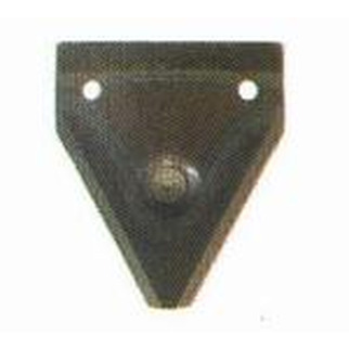 Herder knivblad 4 mm 2 huls med knop