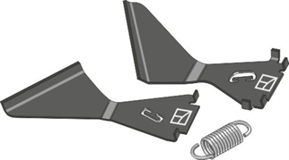 Väderstad afskraber sæt - 265824