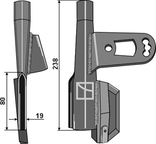 Väderstad såskær - højre - 182565