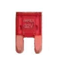 Mini fladsikring 10 amp. - rød