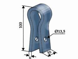 Taarup knivholder for enkelt kniv