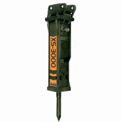 SMC XS-300 hydraulik hammer lyddæmpet