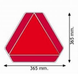 Advarselstrekant aluminium