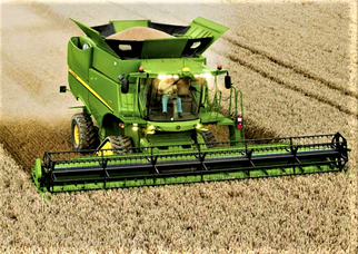 John Deere snegl