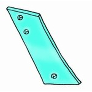 Fiskars KHN brystplade venstre 9500-4113