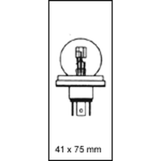 Forlygte pære 12 volt 45/40 watt P45T