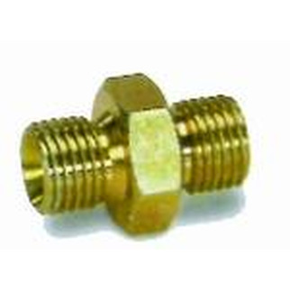 Nippel BSP udvendig/udvendig  1/4" x  1/4"