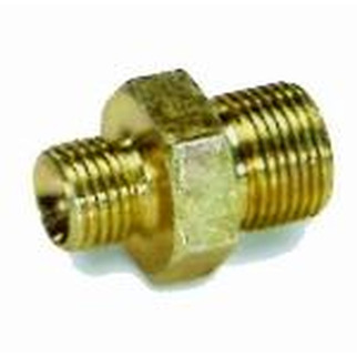 Nippel BSP udvendig/udvendig  1/4" x  3/8"
